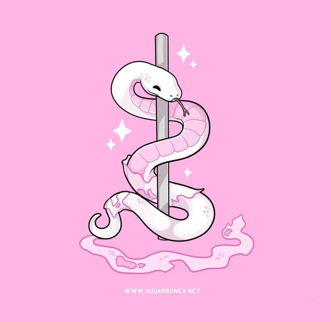 Милые змейки арт