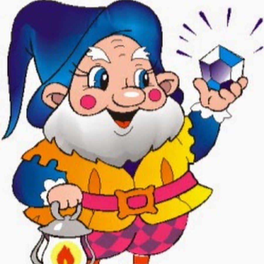 Гномик векторное изображение