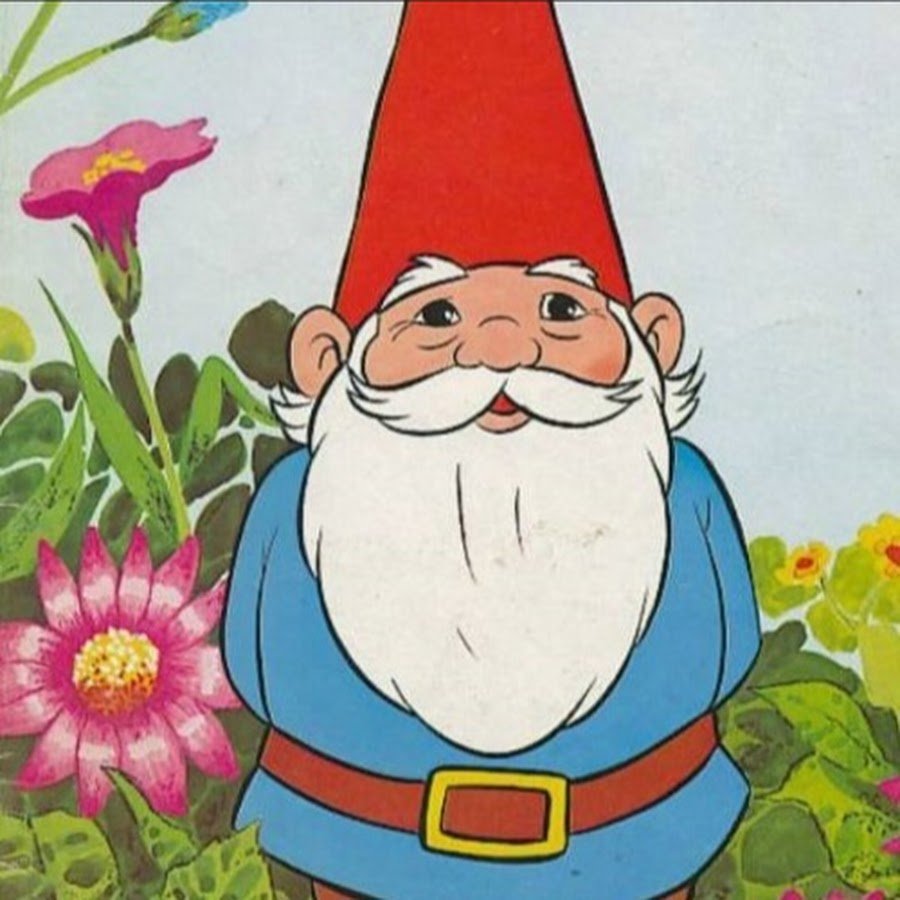 Гномик с красками