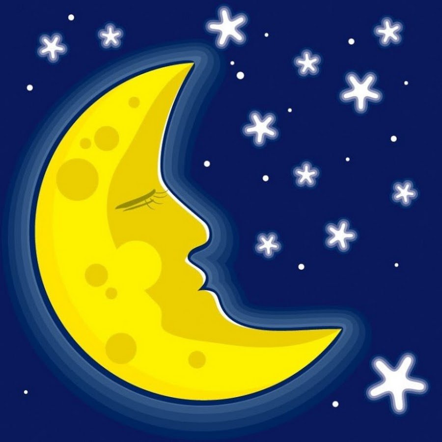 Месяц рисунок