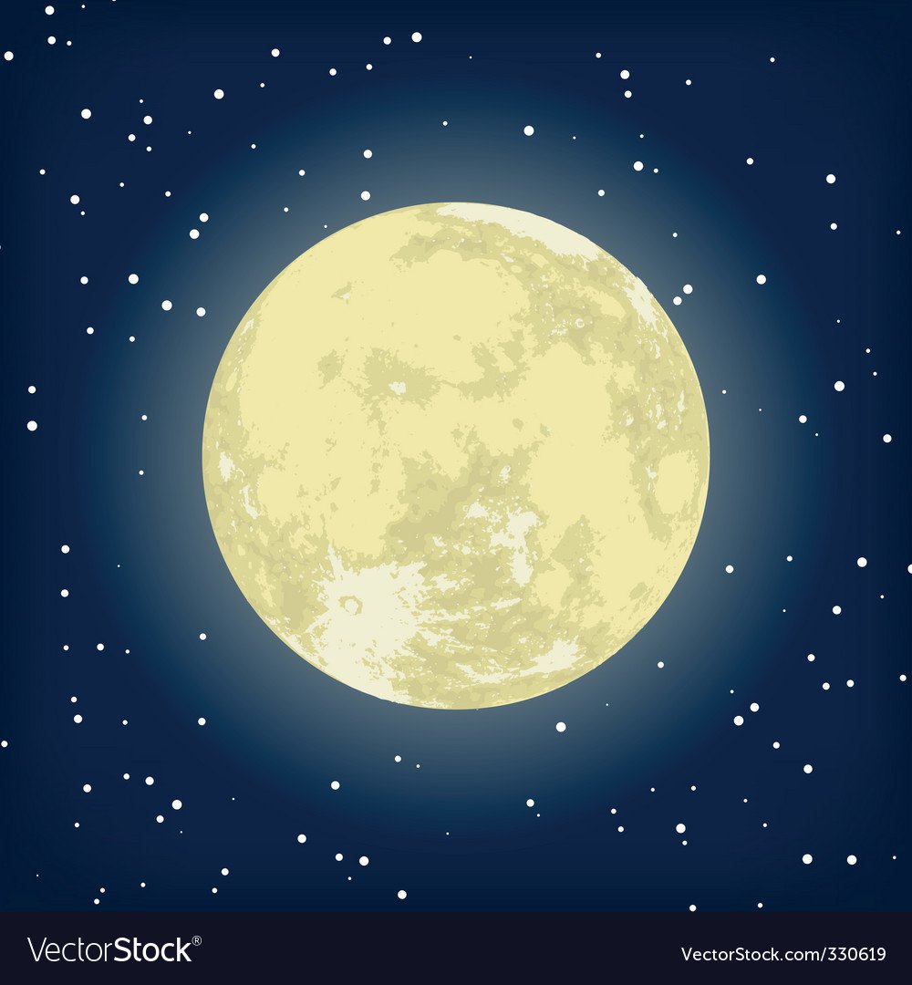 Изображение Луны для детей