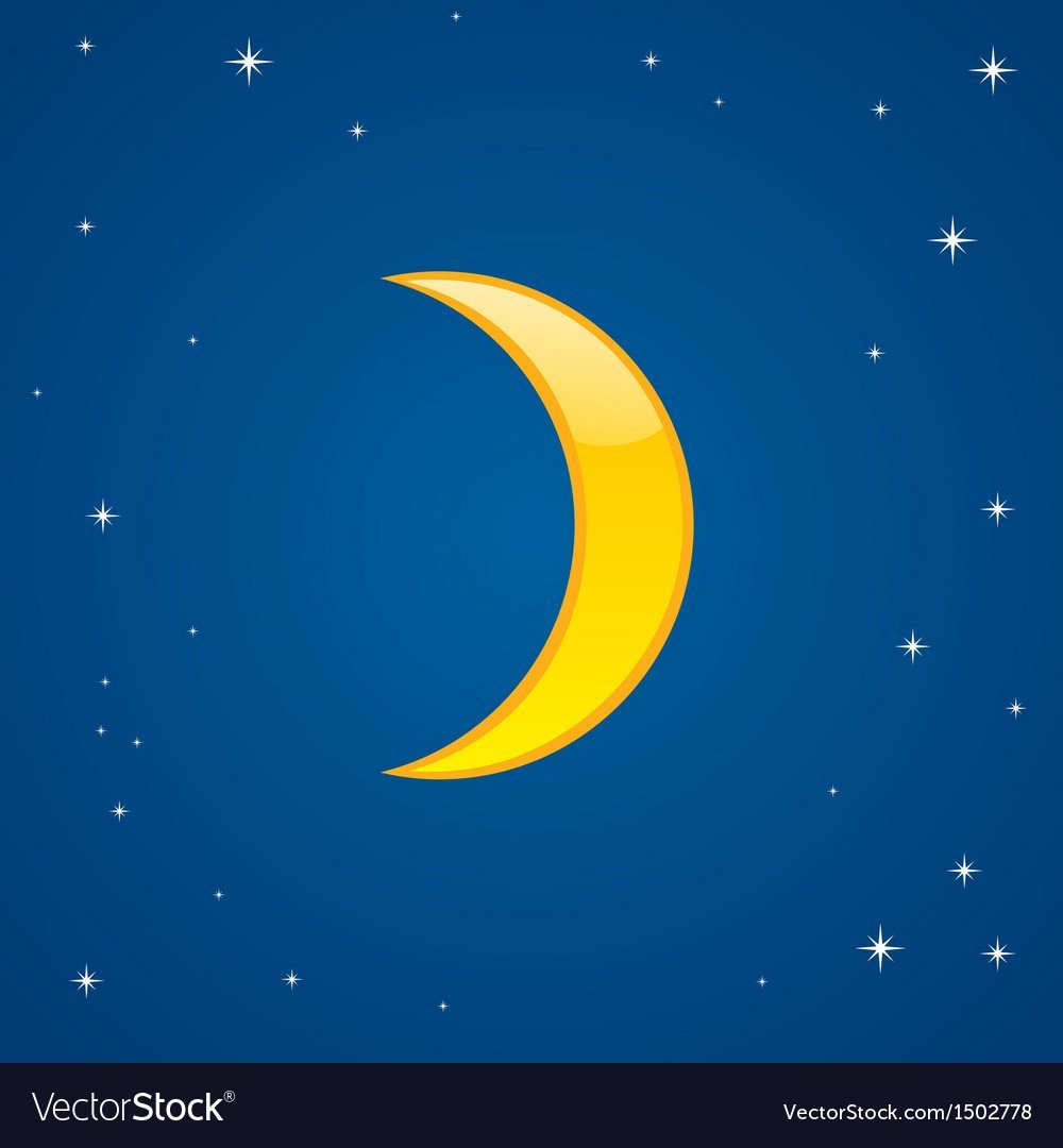 Изображение полумесяца