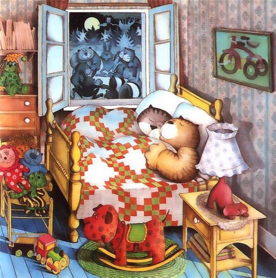 Уютные иллюстрации