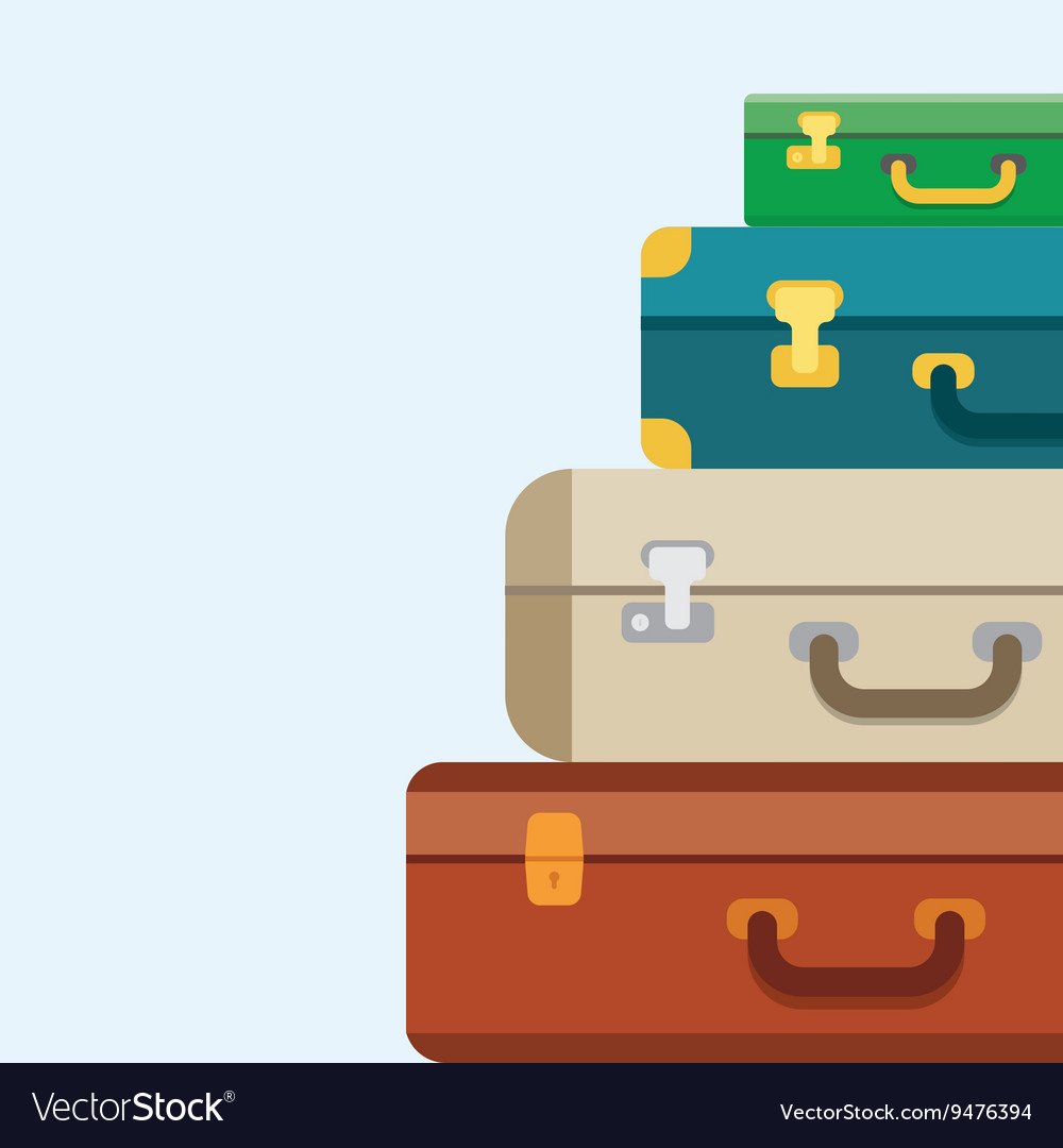 Чемодан схематично