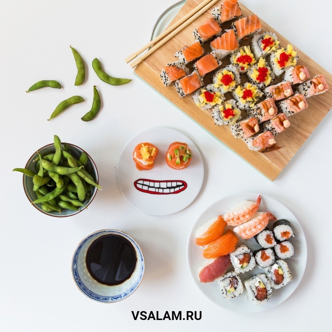 Роллы на завтрак