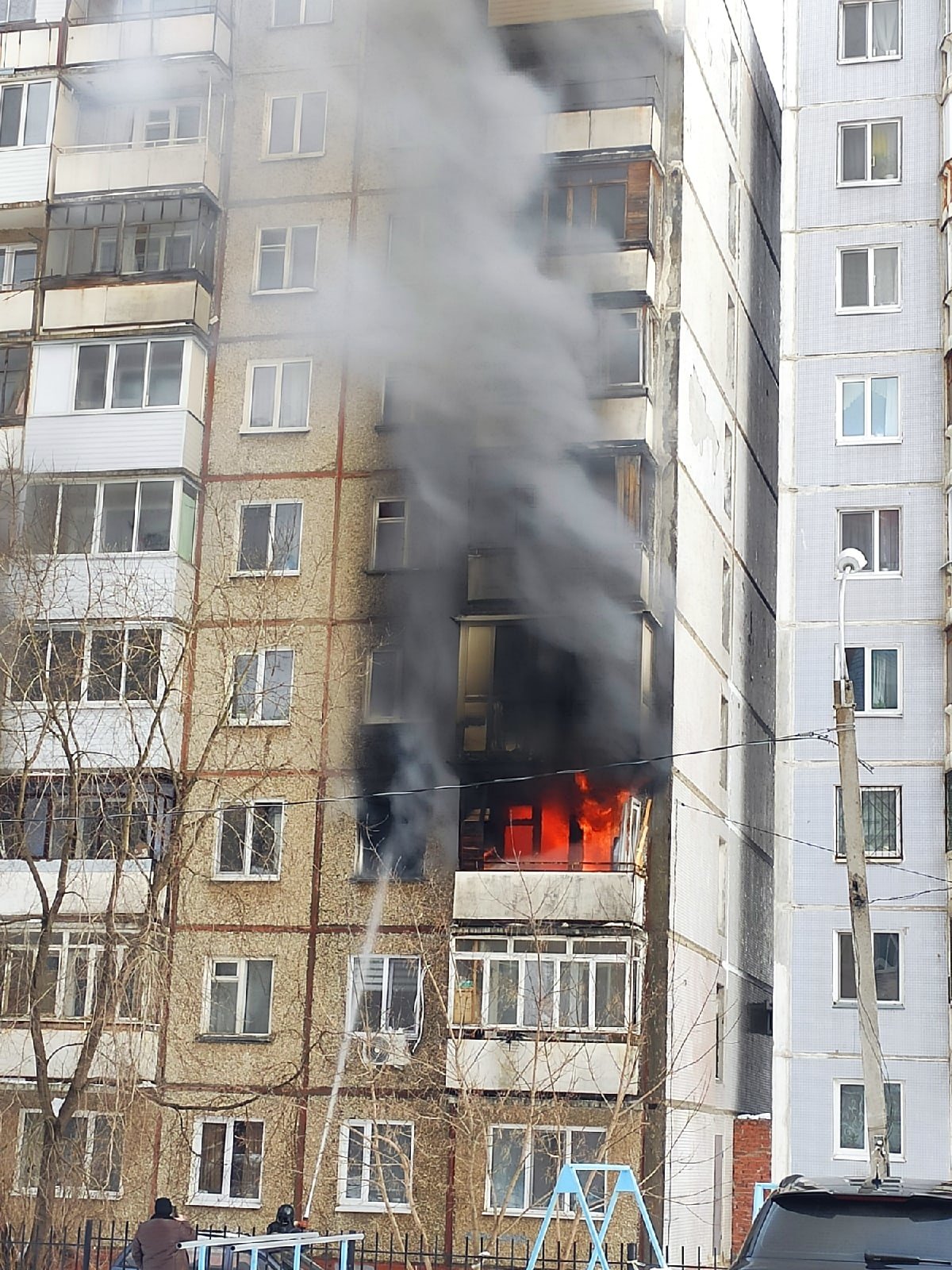 Пожары в жилых домах