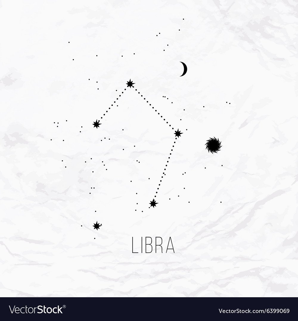 Либра картинки черно белое