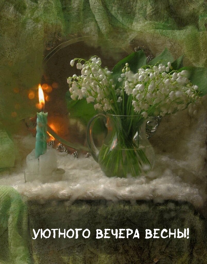 Уютного вечера Весна