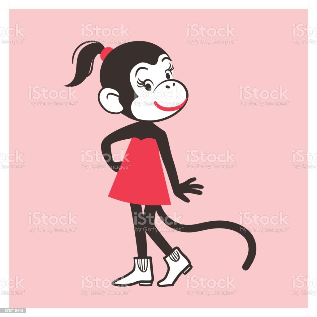 Милые обезьянки рисунки