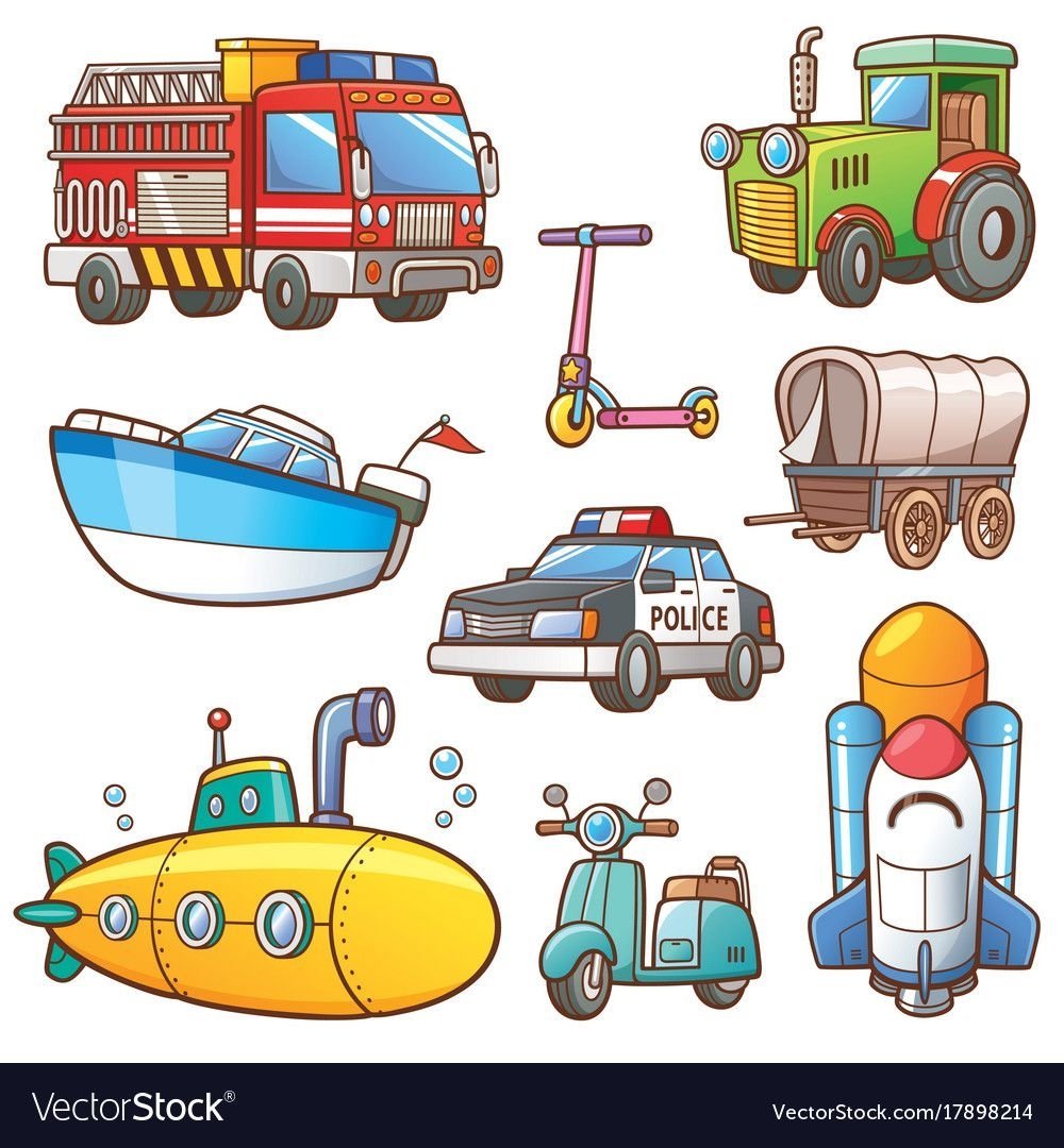 Трансплрт для детей ветор