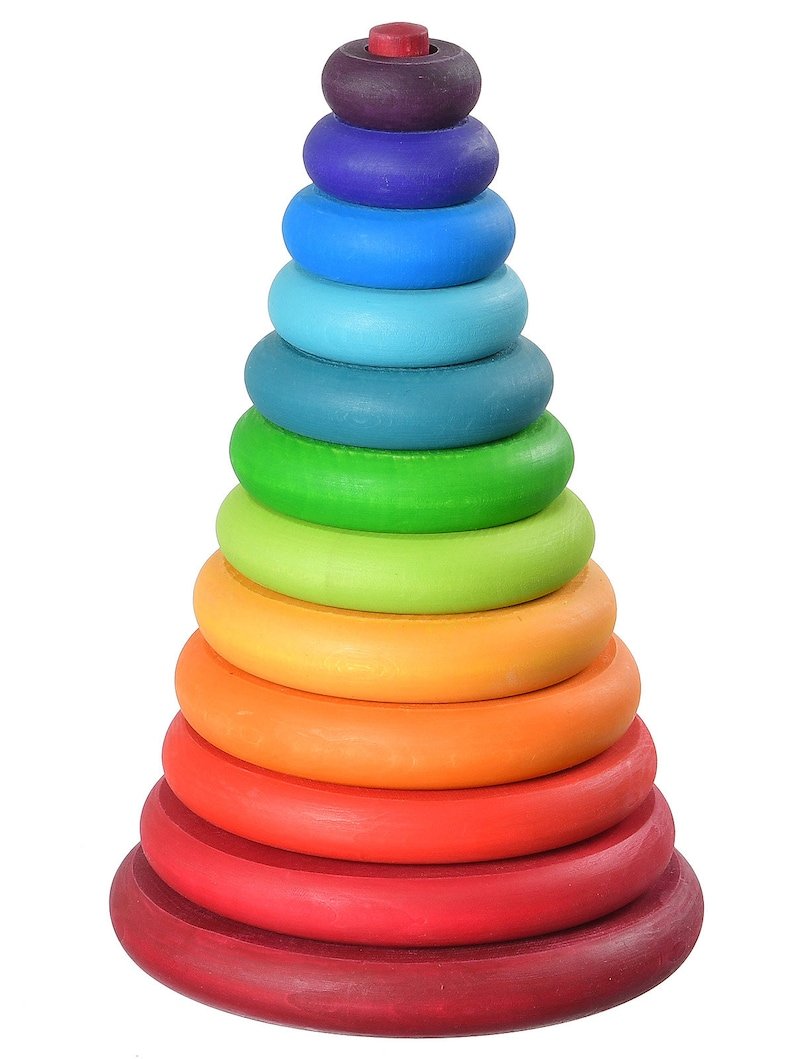 Пирамидка спектр 131111wooden Toys