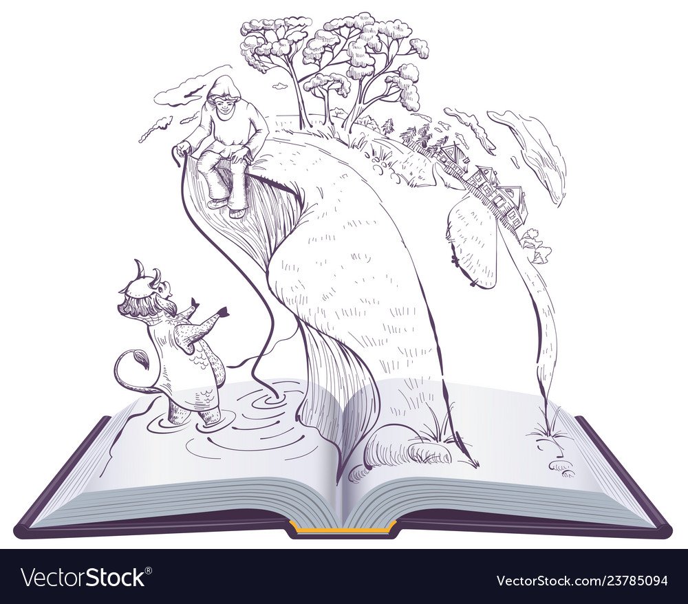 Иллюстрации из книг Пушкина