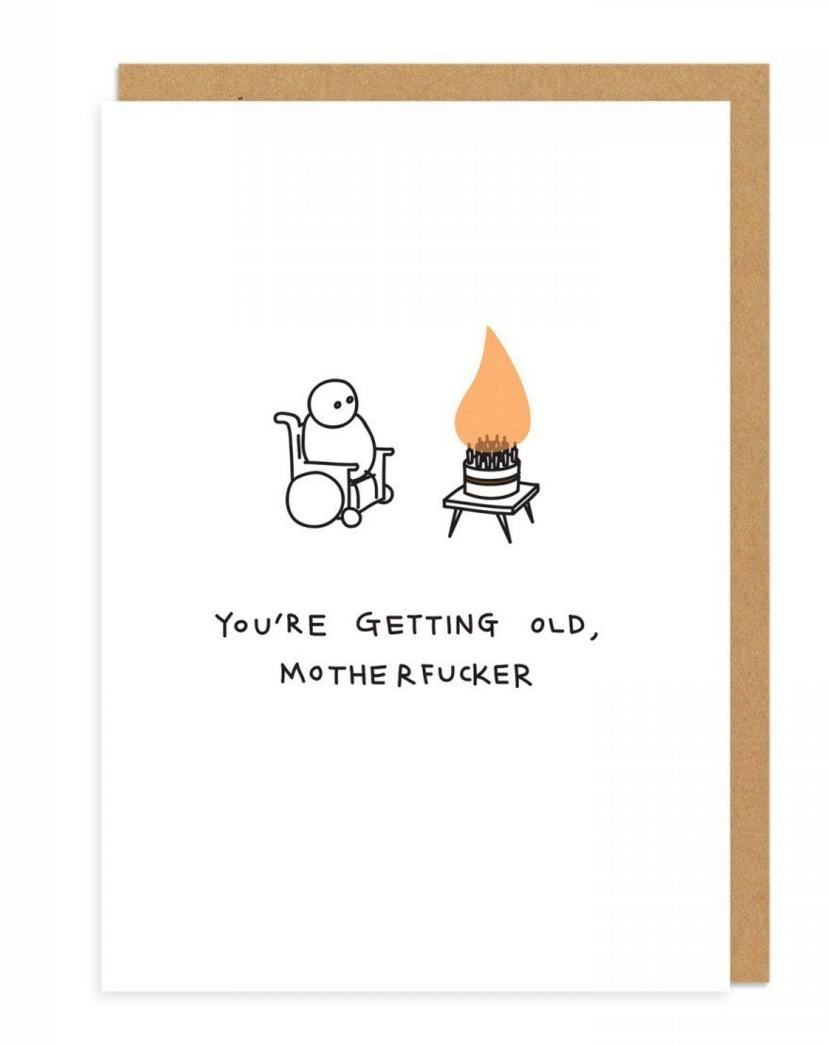 Торт черный юмор на день рождения