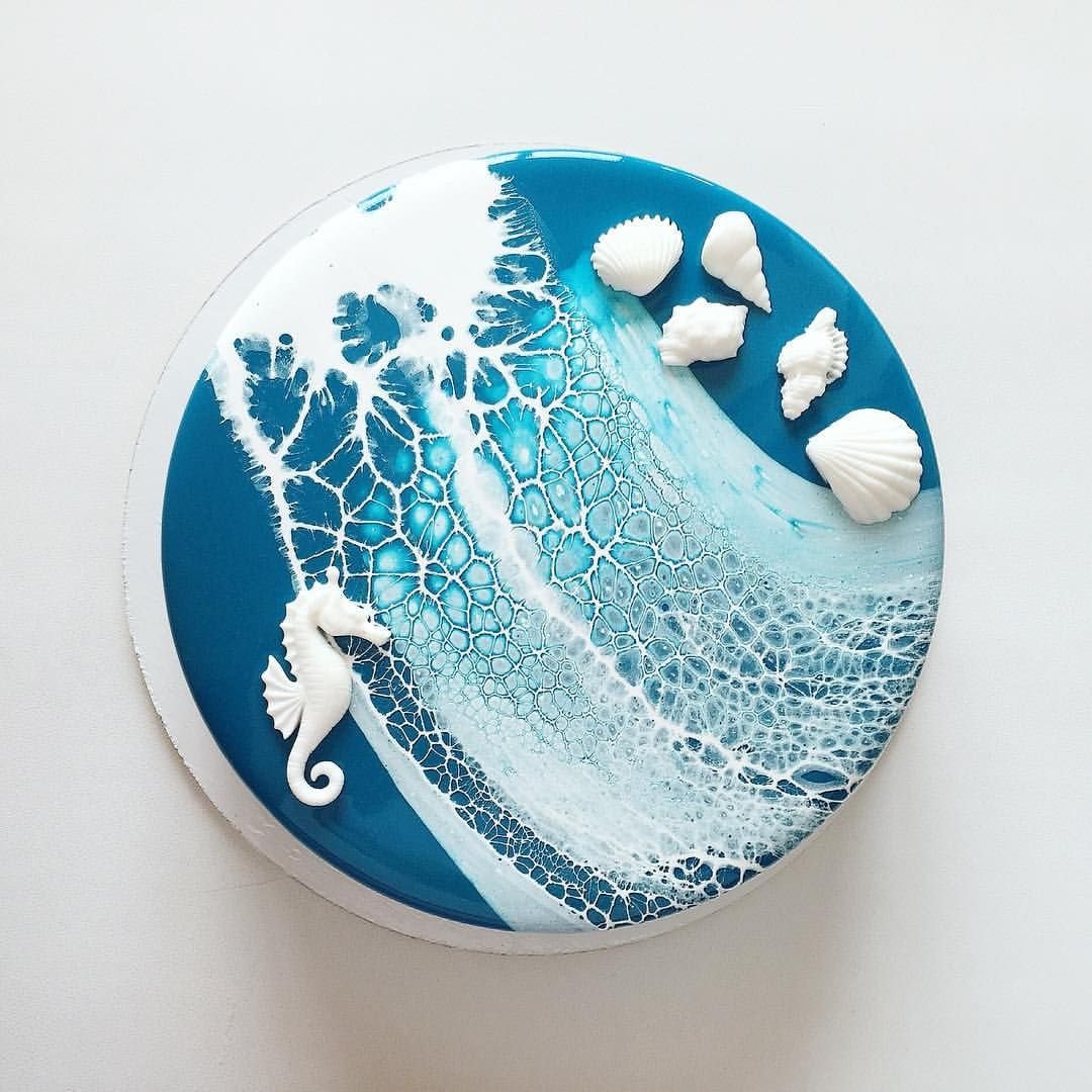 Рыба для торта печать