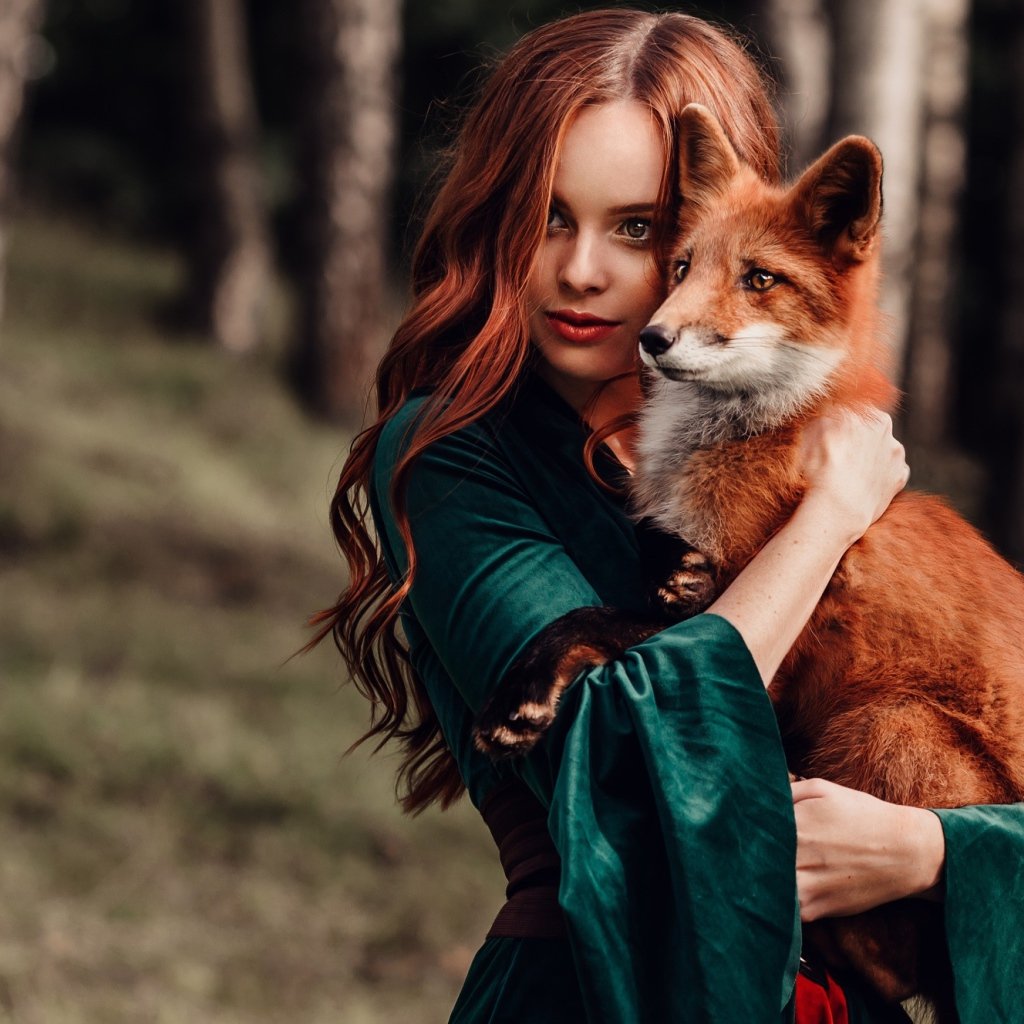 Грустная лиса