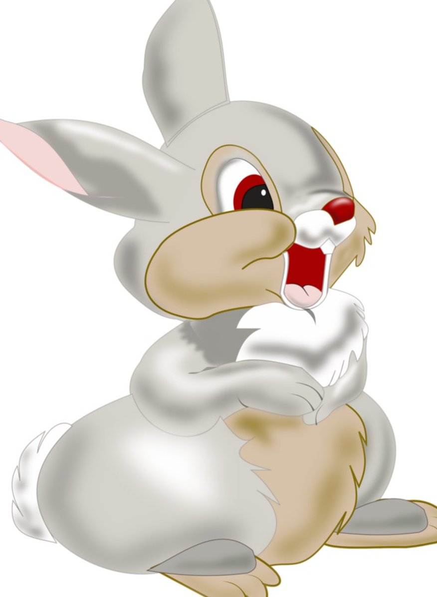 Заяц мультяшный