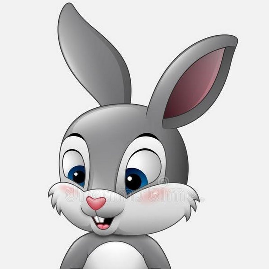 Мультяшный заяц для детской