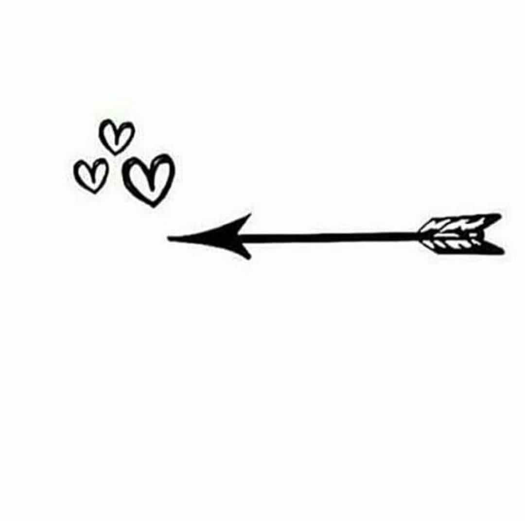 Стрела рисунок для тату