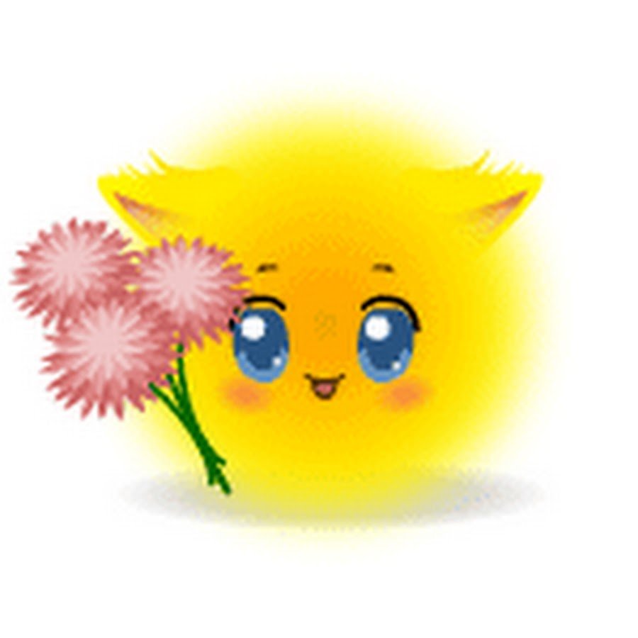 Пушистый смайлик