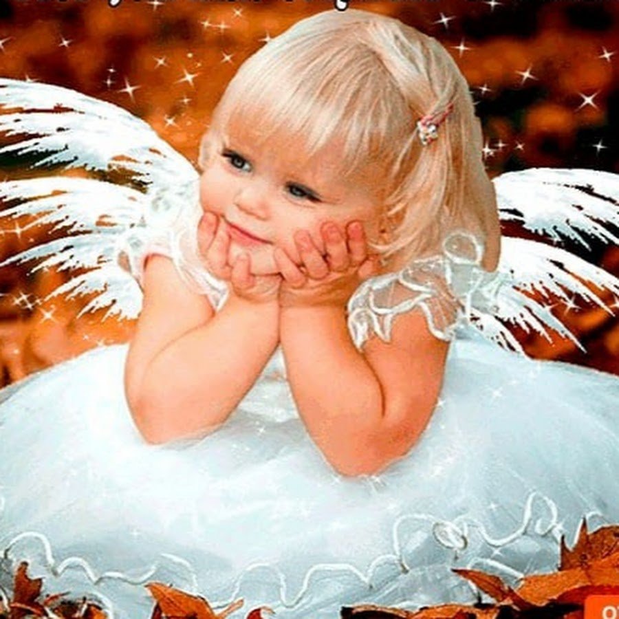 Ангелочек с пожеланиями