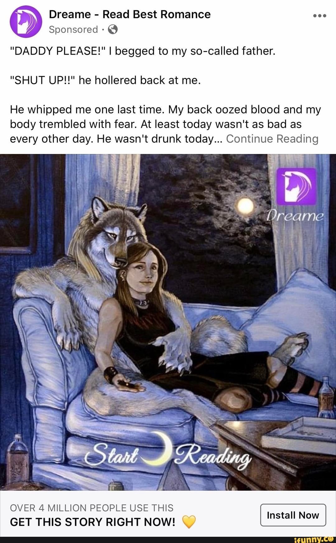 Девушка оборотень