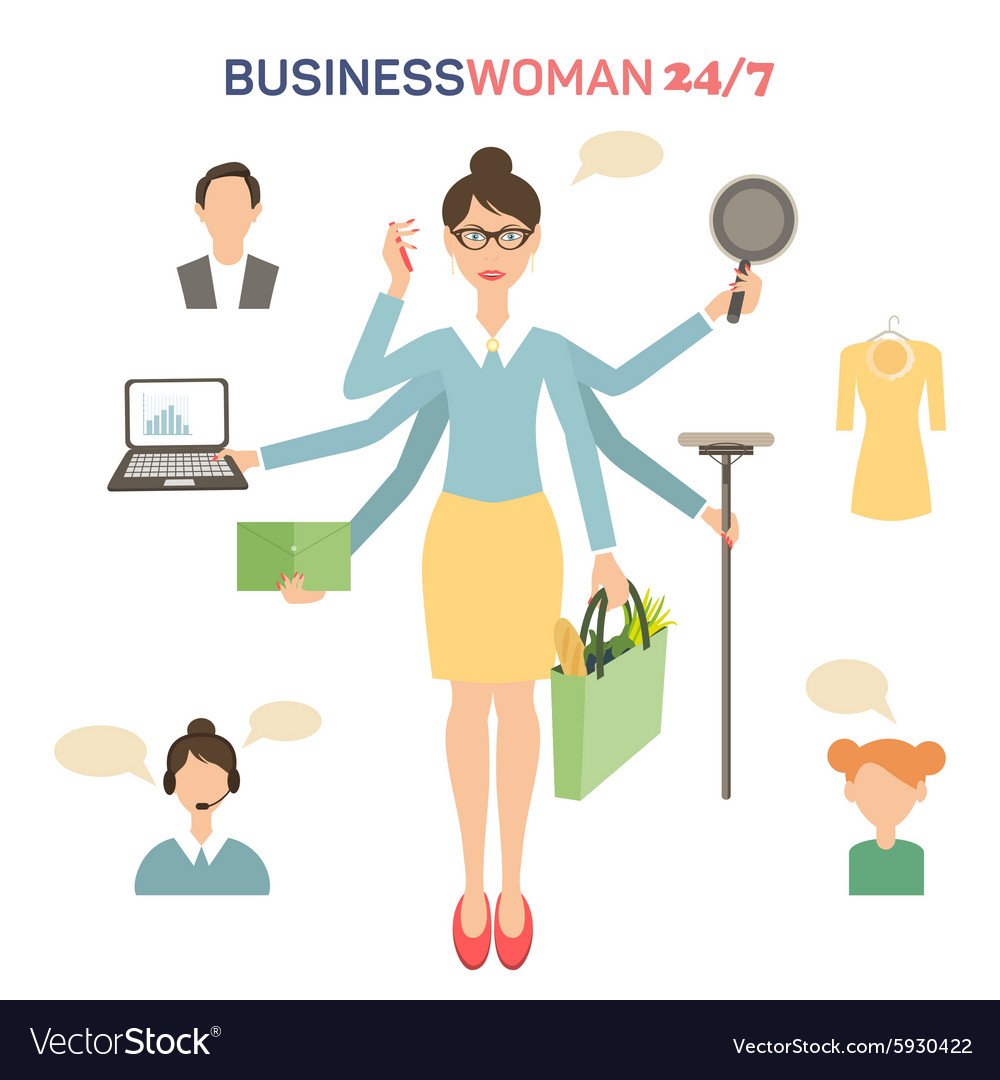 Учитель много рук рисунок