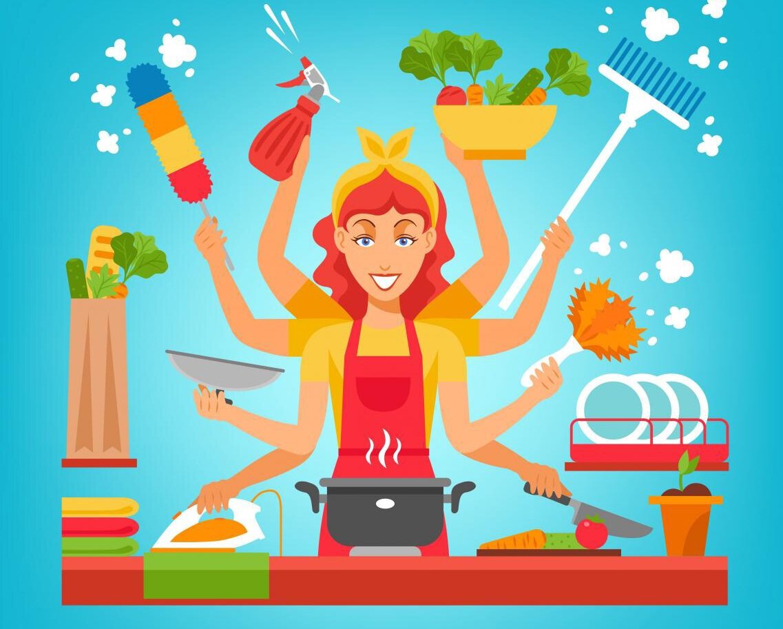 Мама домохозяйка