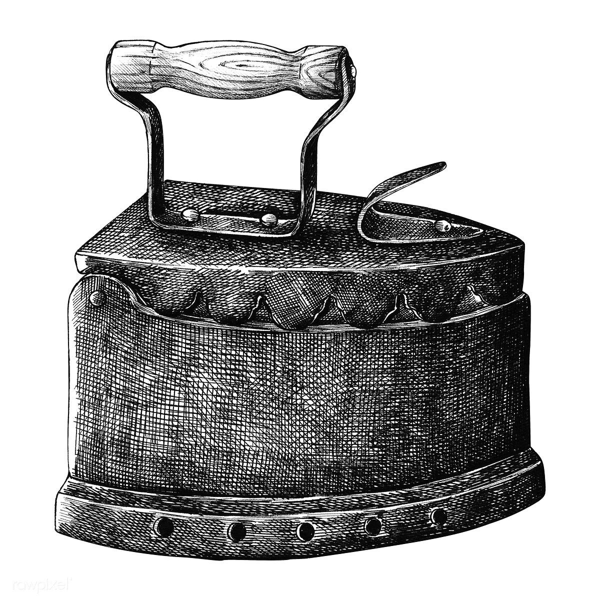 Угольный утюг раскраска