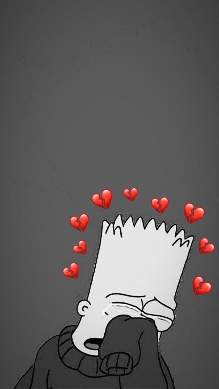 Грустные обои на телефон для девочек