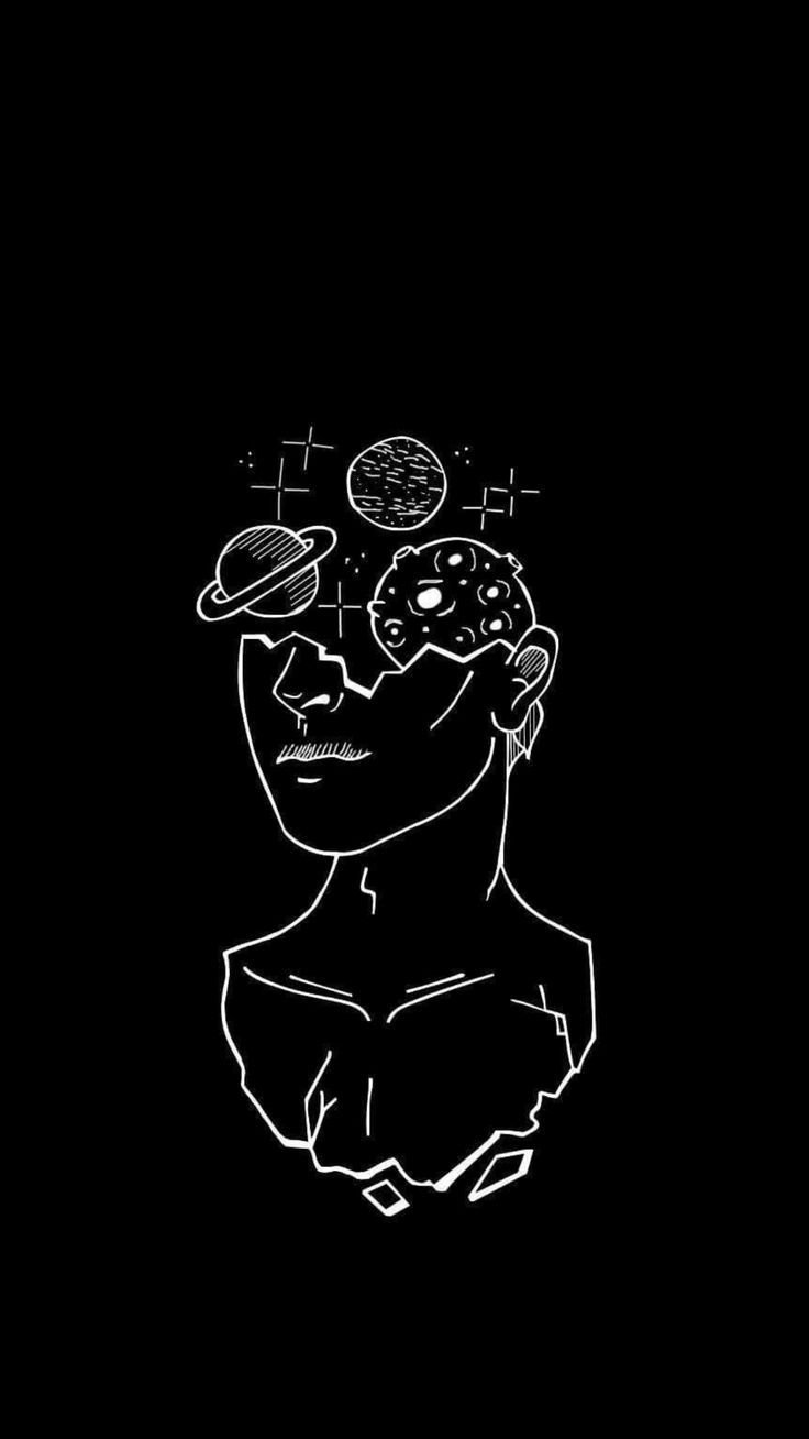 Арт Минимализм черный