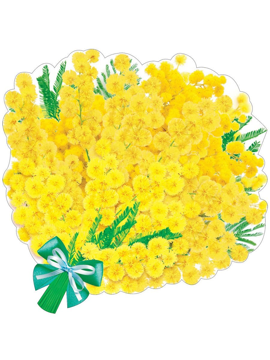 Мимоза тюльпаны подснежники