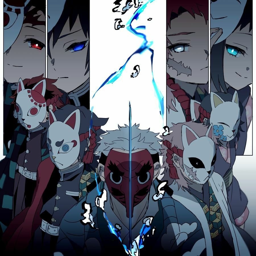 Клинок рассекающий демонов столпы Танжиро