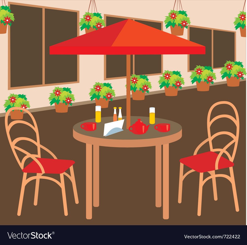 Нарисовать кафе ребёнку