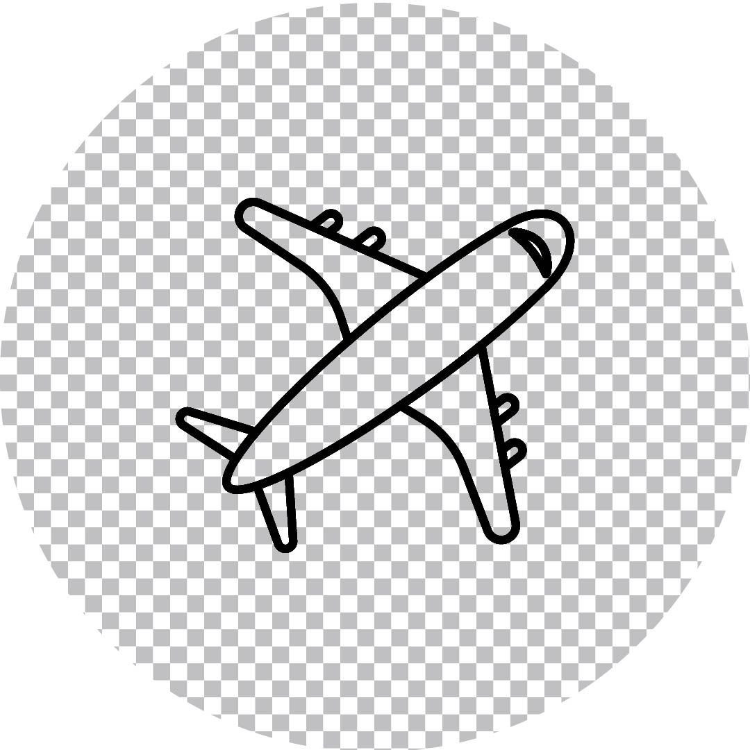 Значок самолета для инстаграмма