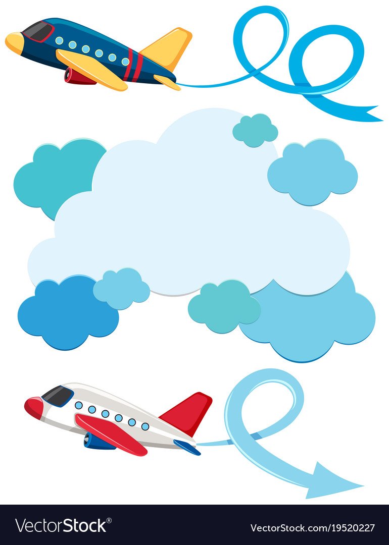 Самолет летит вектор