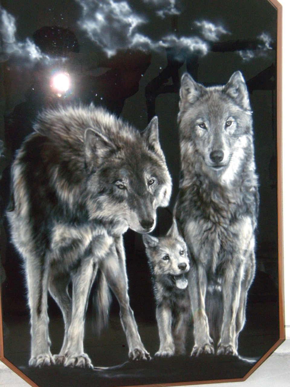 Волки семья