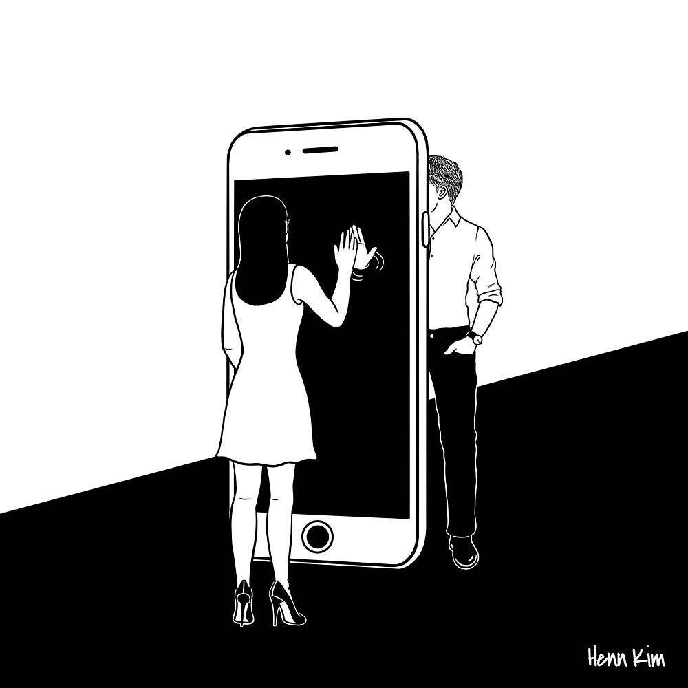 Девушка с косичками с парнем