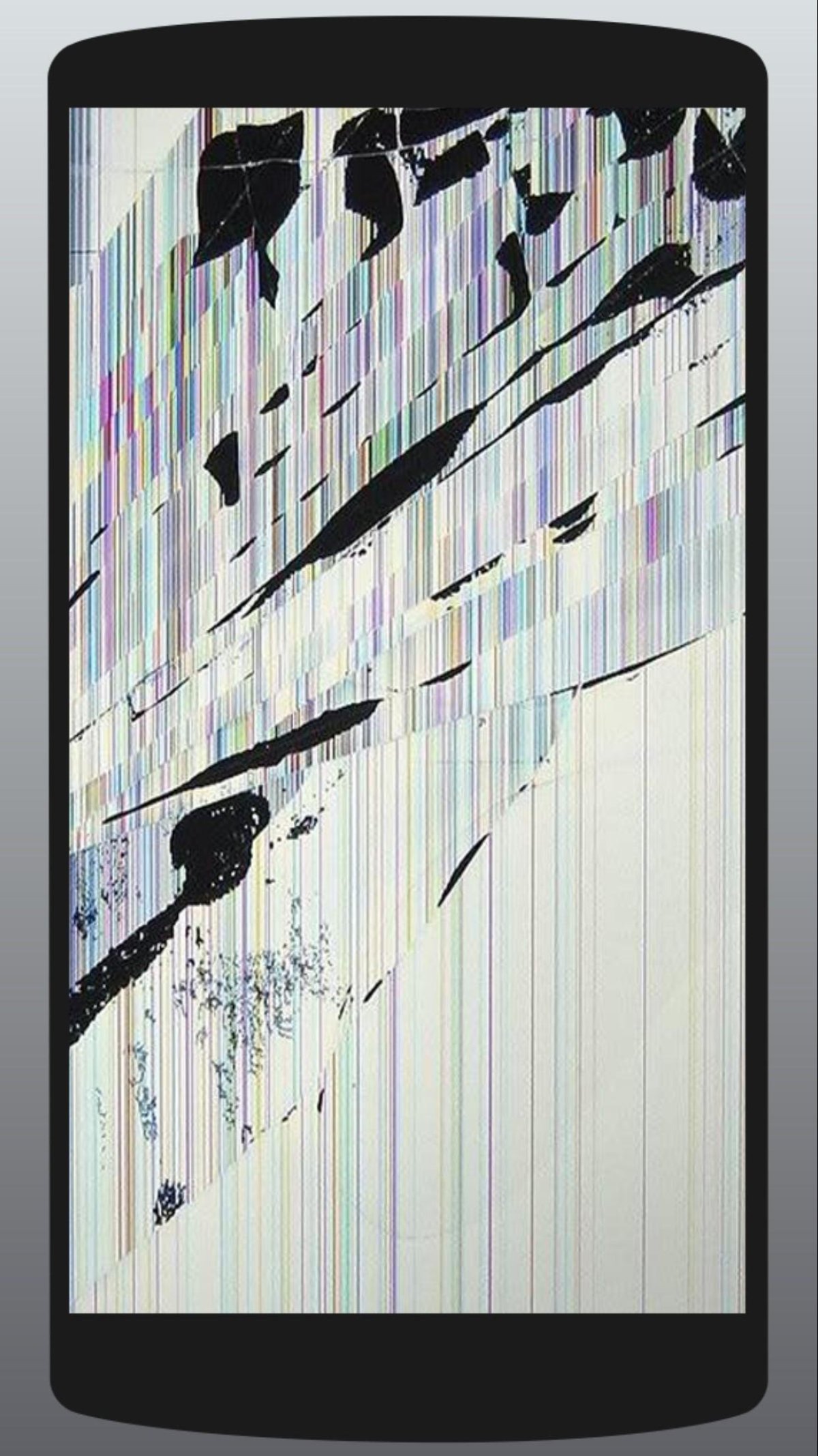 Разбитый экран компьютера