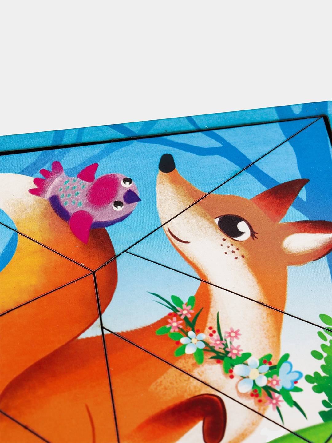 Разрезные пазлы для малышей