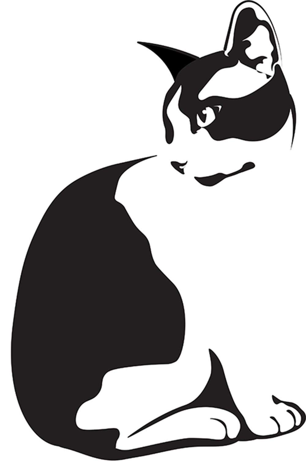 Кошка стилизация