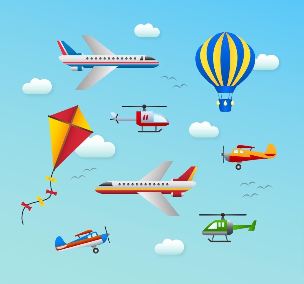 Виды воздушного транспорта