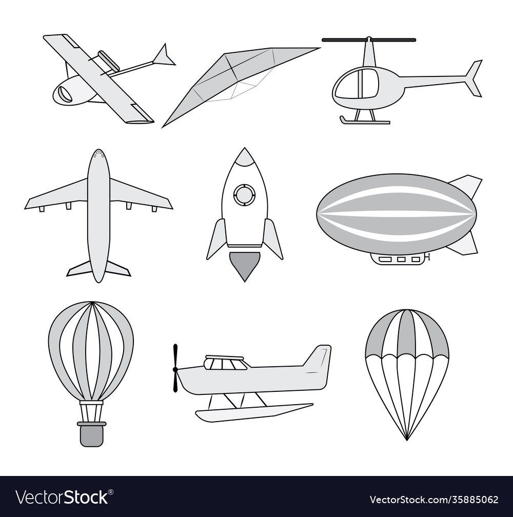 Воздушный транспорт для детей