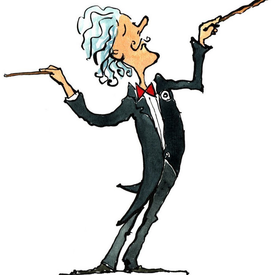 Оркестр силуэт