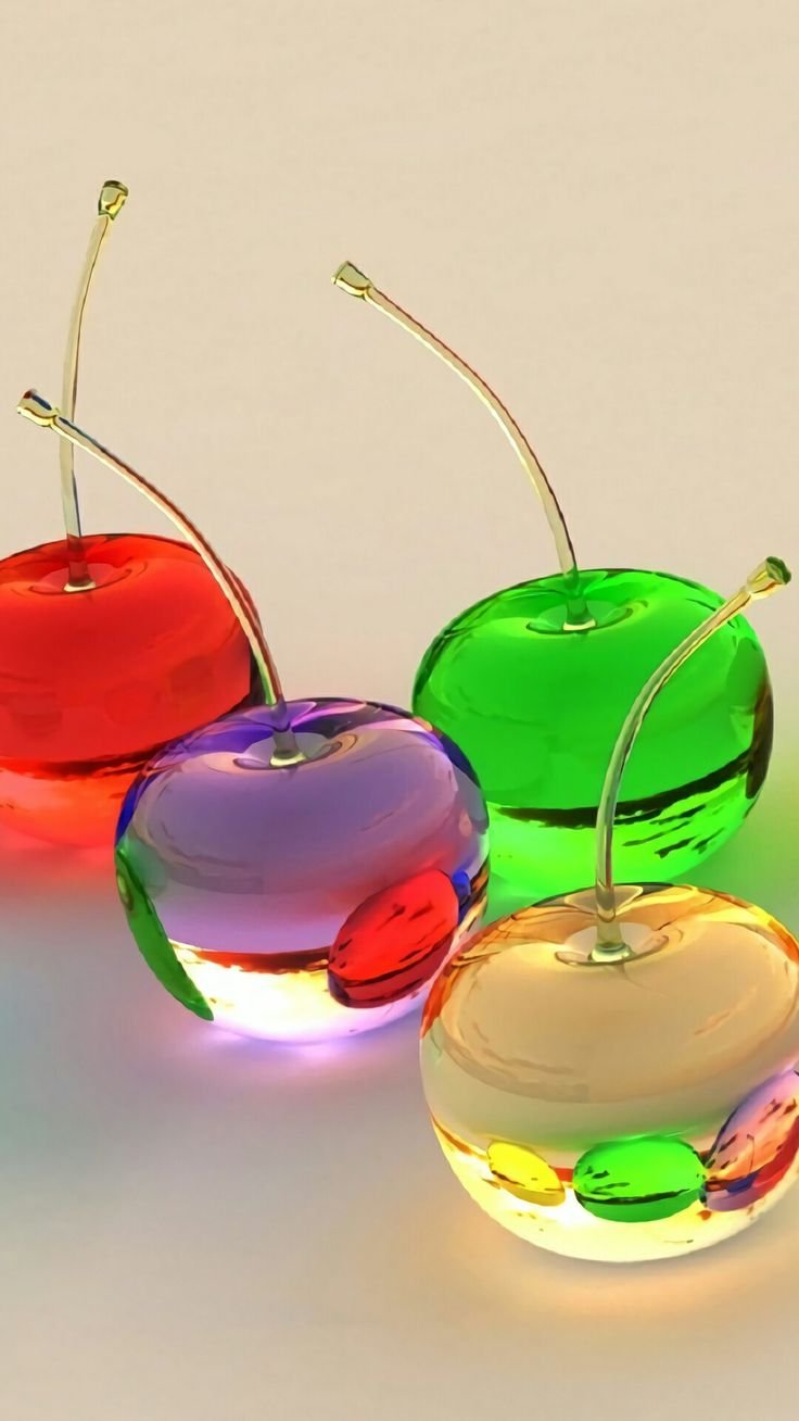 Разноцветные яблоки