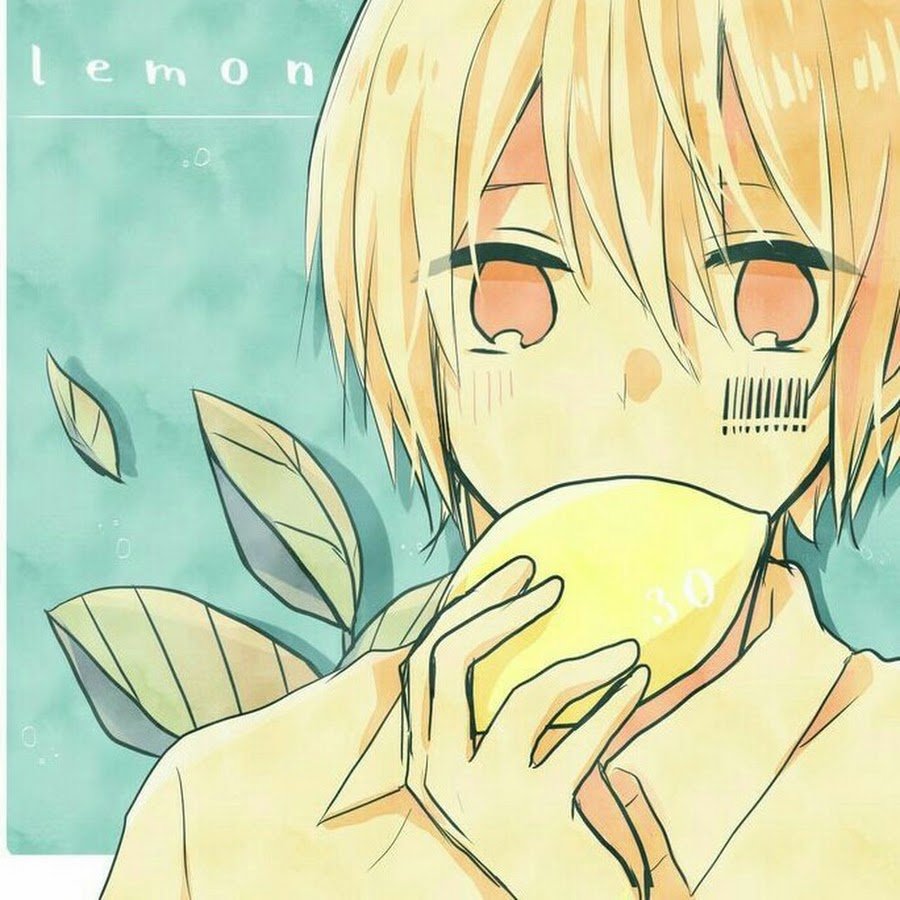 Девушка с лимоном