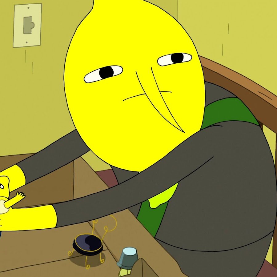 Мультяшные лимоны