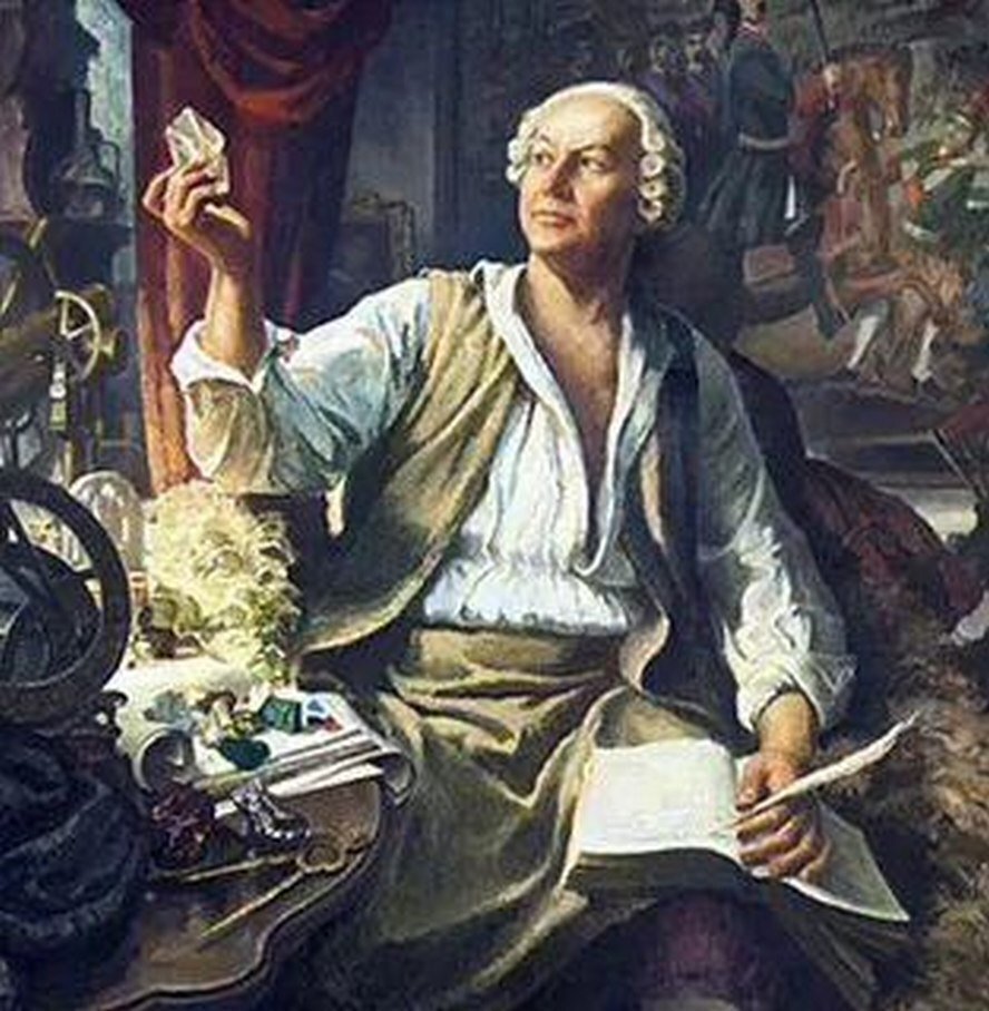 Михаил Ломоносов 1748