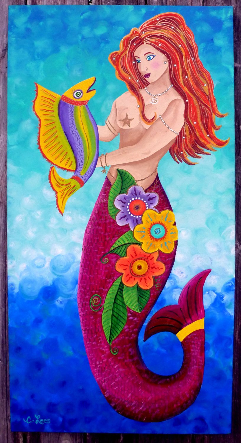 Русалочка Пинтерест