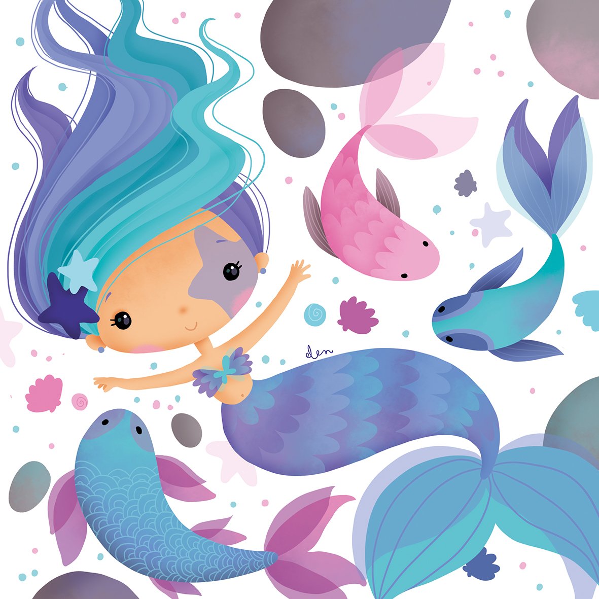 Русалочка Пинтерест