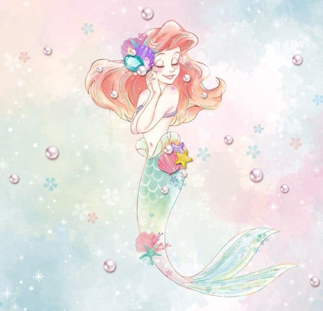 Векторное изображение море русалки